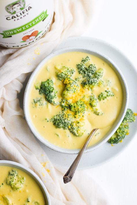 Dairy Free Broccoli  Cheddar  Soup