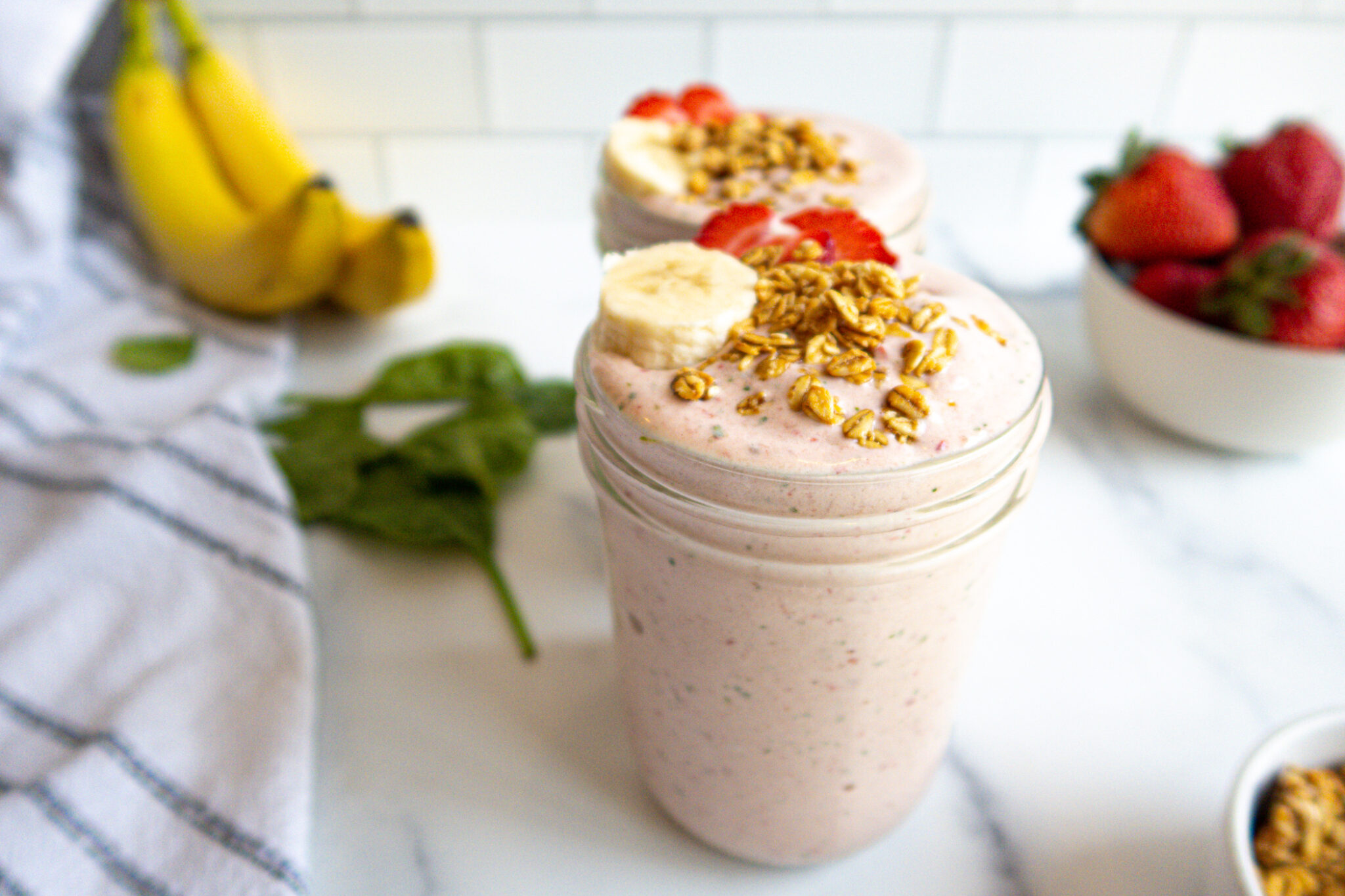 Strawberry  & Chocolate Smoothies