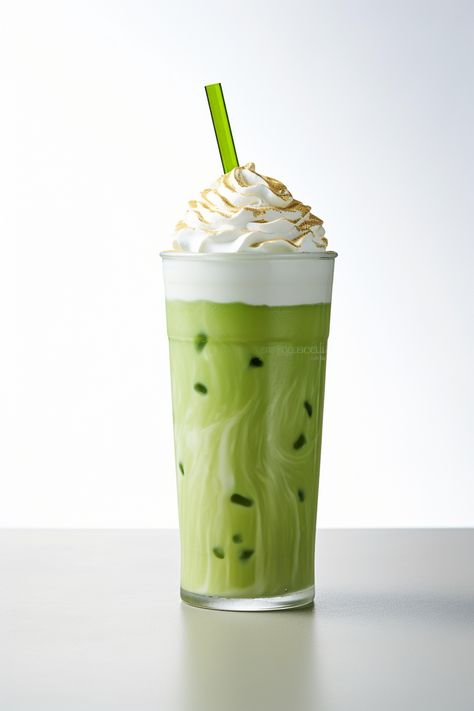 The Cracked Matcha Latte