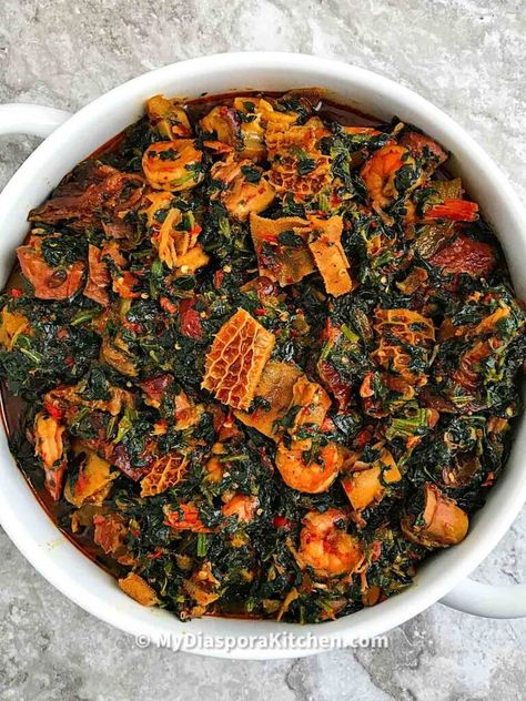 Spinach Stew (Efo Riro)