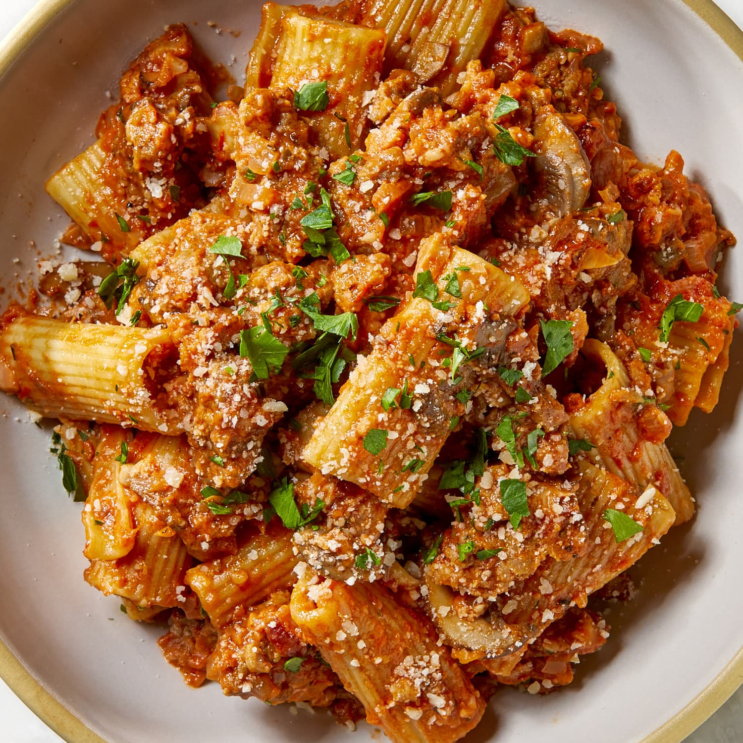 Pasta alla Boscaiola Recipe