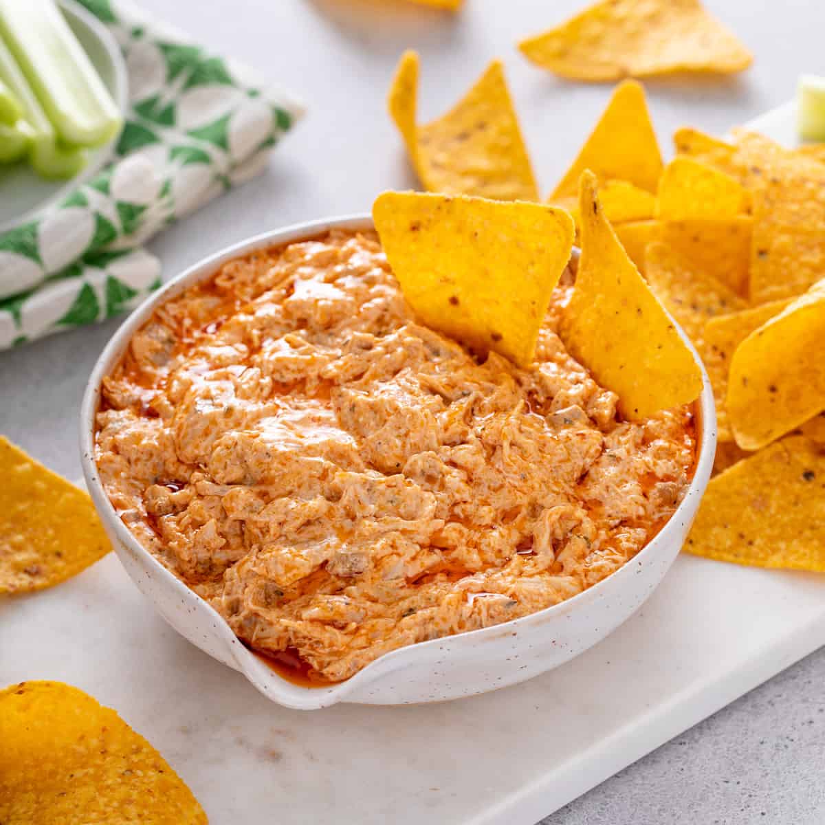 Slow Cooker Buffalo Chicken Dip